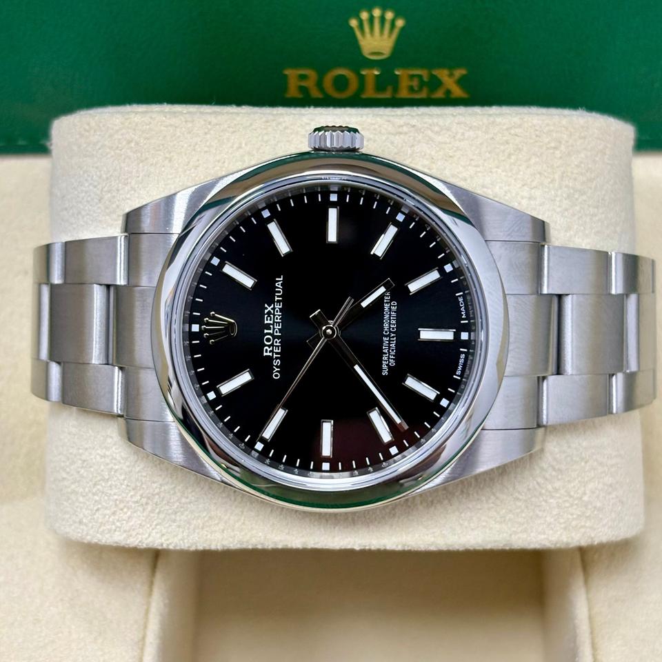 Montre Homme Premium en Acier Inoxydable – Cadran Noir - enzoaccessories