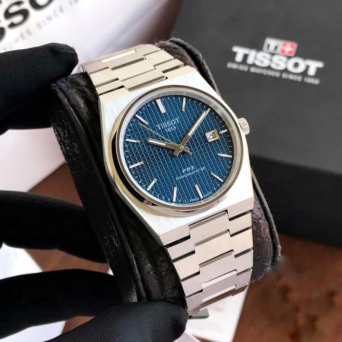 Montre Homme Contemporaine – Cadran Bleu Texturé ⭐ - enzoaccessories