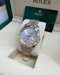 Montre Homme Luxe Bicolore – Cadran Blanc ⭐ - enzoaccessories