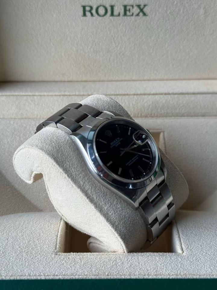 Montre Homme Premium en Acier Inoxydable – Cadran Noir - enzoaccessories