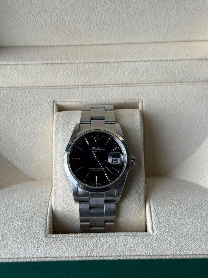 Montre Homme Premium en Acier Inoxydable – Cadran Noir - enzoaccessories